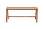 Amhara Acacia & Jute Woven Bench