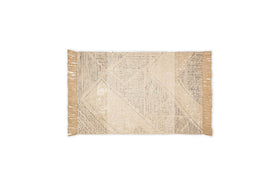 Anaisha Cotton & Jute Rug - Natural & Grey