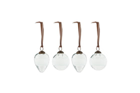 Anara Etched Bauble - (Set of 4)