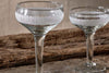 Anara Etched Champagne Glass - Clear (Set of 4)