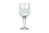 Anara Etched Wine Glass - Clear - (Set of 4) - Large