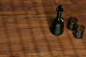 Anbu Acacia Dining Table - Washed Walnut