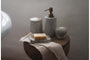 Asana Marble Soap Pump - Grey