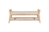 Avanthi Upholstered Sleigh Bench - Natural