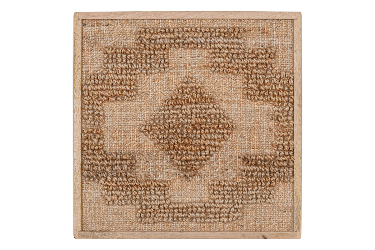 Bawal Hemp & Jute Wall Art - Natural