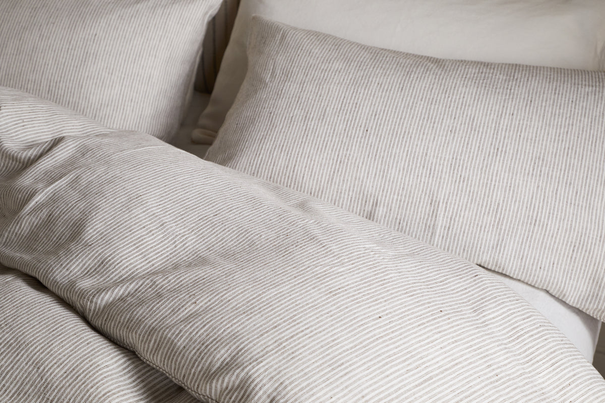 Borba Hemp & Cotton Duvet Cover - Espresso