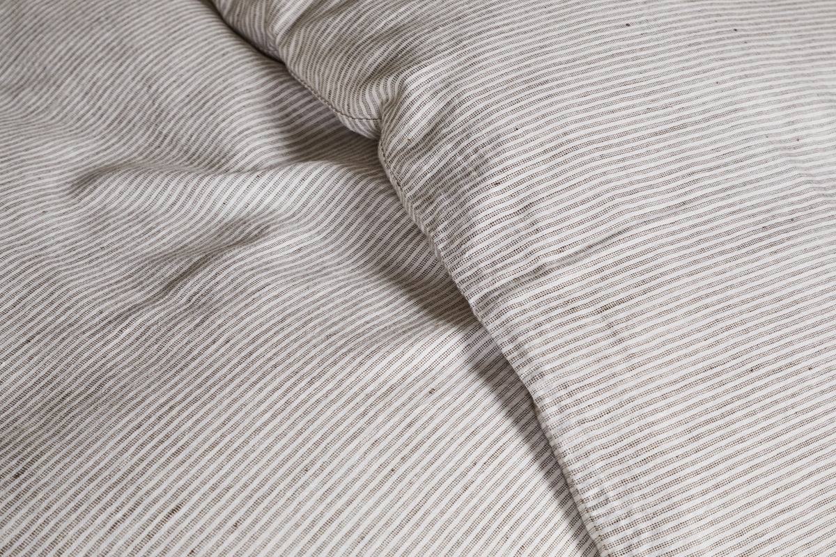 Borba Hemp & Cotton Duvet Cover - Espresso