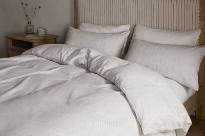 Borba Hemp & Cotton Duvet Cover - Espresso