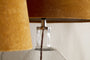Batakha Velvet & Linen Lampshade - Dark Ochre