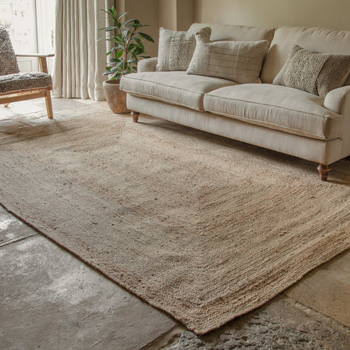 Braided Hemp Rug - Natural - Extra Large