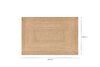 Braided Hemp Rug - Natural - Extra Large