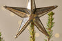 Bakara Star Tree Topper - Antique Brass