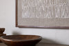 Birala Hand Stitched Wall Art - Natural