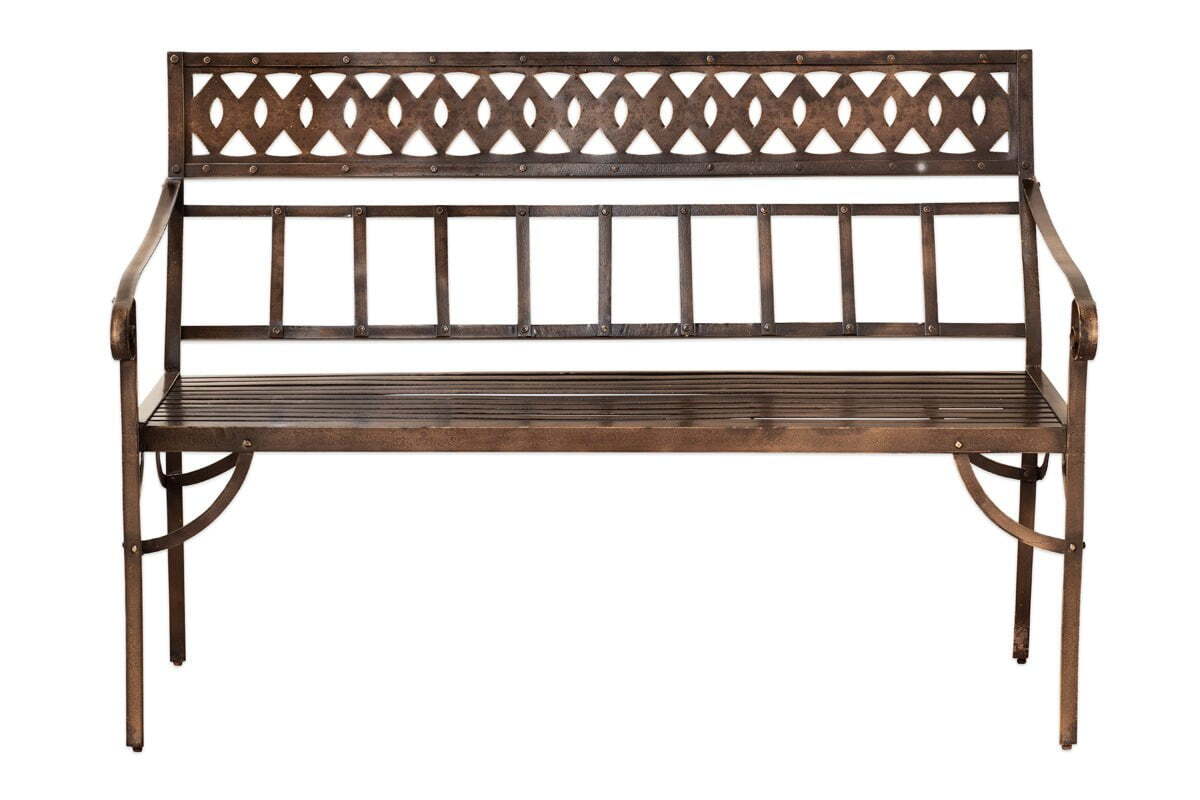 Bahula Decorative Iron Bench