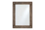 Bahula Decorative Outdoor Mirror - Rust