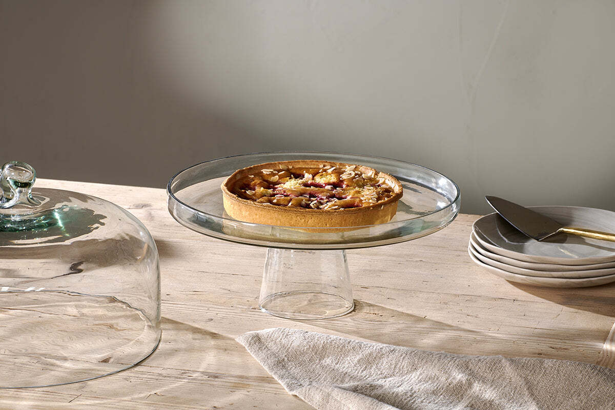 Banjara Glass Dome Cake Stand
