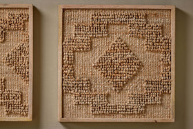 Bawal Hemp & Jute Wall Art - Natural