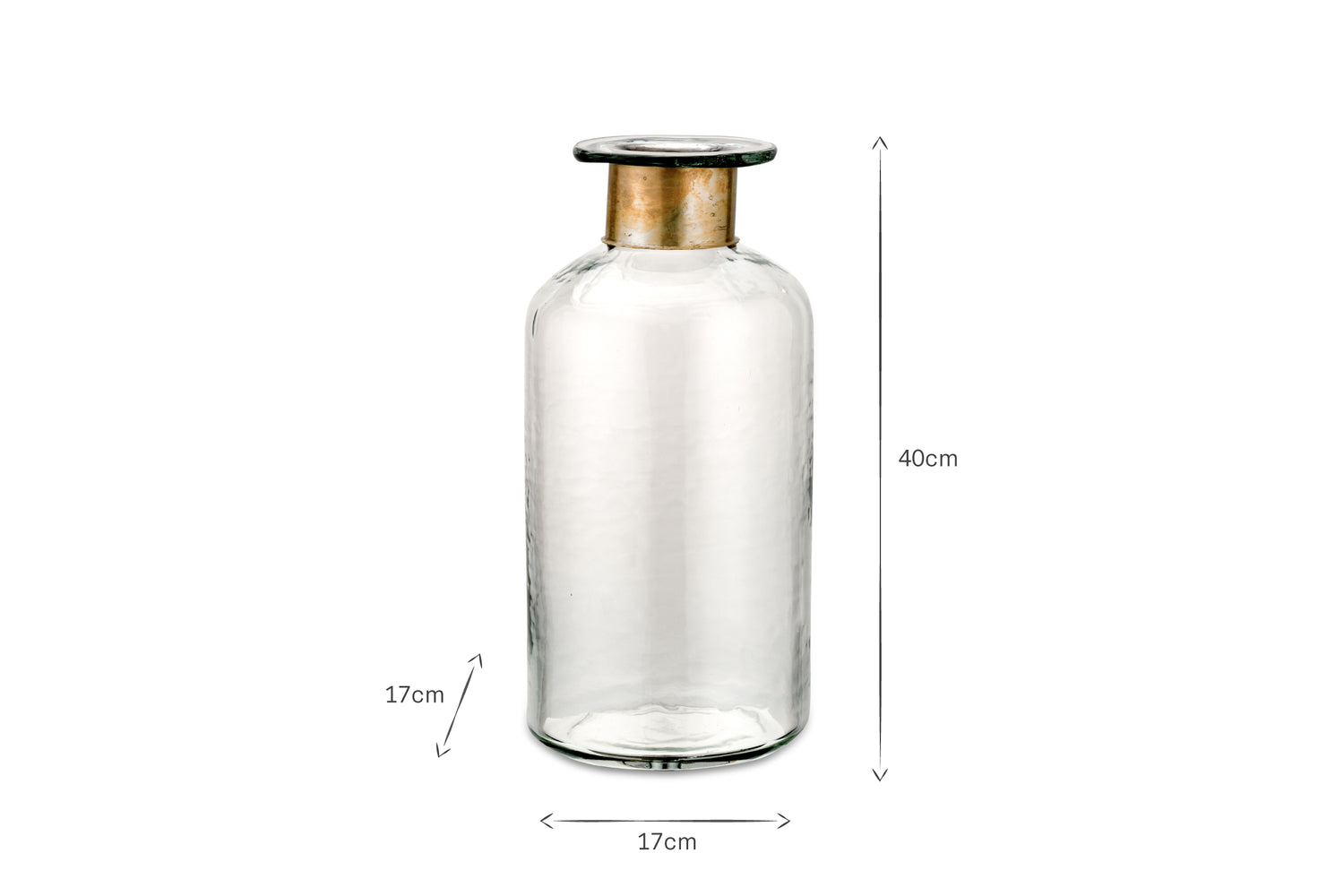 Chara Hammered Bottle - Hammered
