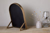 Cayce Cast Aluminum Vanity Mirror - Antique Brass