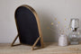 Cayce Cast Aluminum Vanity Mirror - Antique Brass
