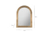 Cayce Cast Aluminum Vanity Mirror - Antique Brass