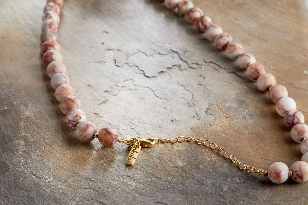 Cerita Necklace - Rhodochrosite