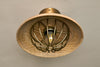 Chakai Wood & Metal Flush Ceiling Light