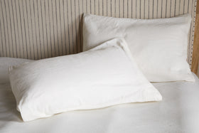 Cela Hemp & Cotton Housewife Pillowcases - Natural