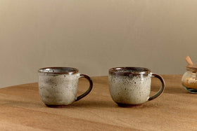 Cam Coffee Mug - Mocha (Set of 2)