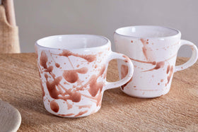Canela Mug - Dusty Terracotta - (Set of 2)