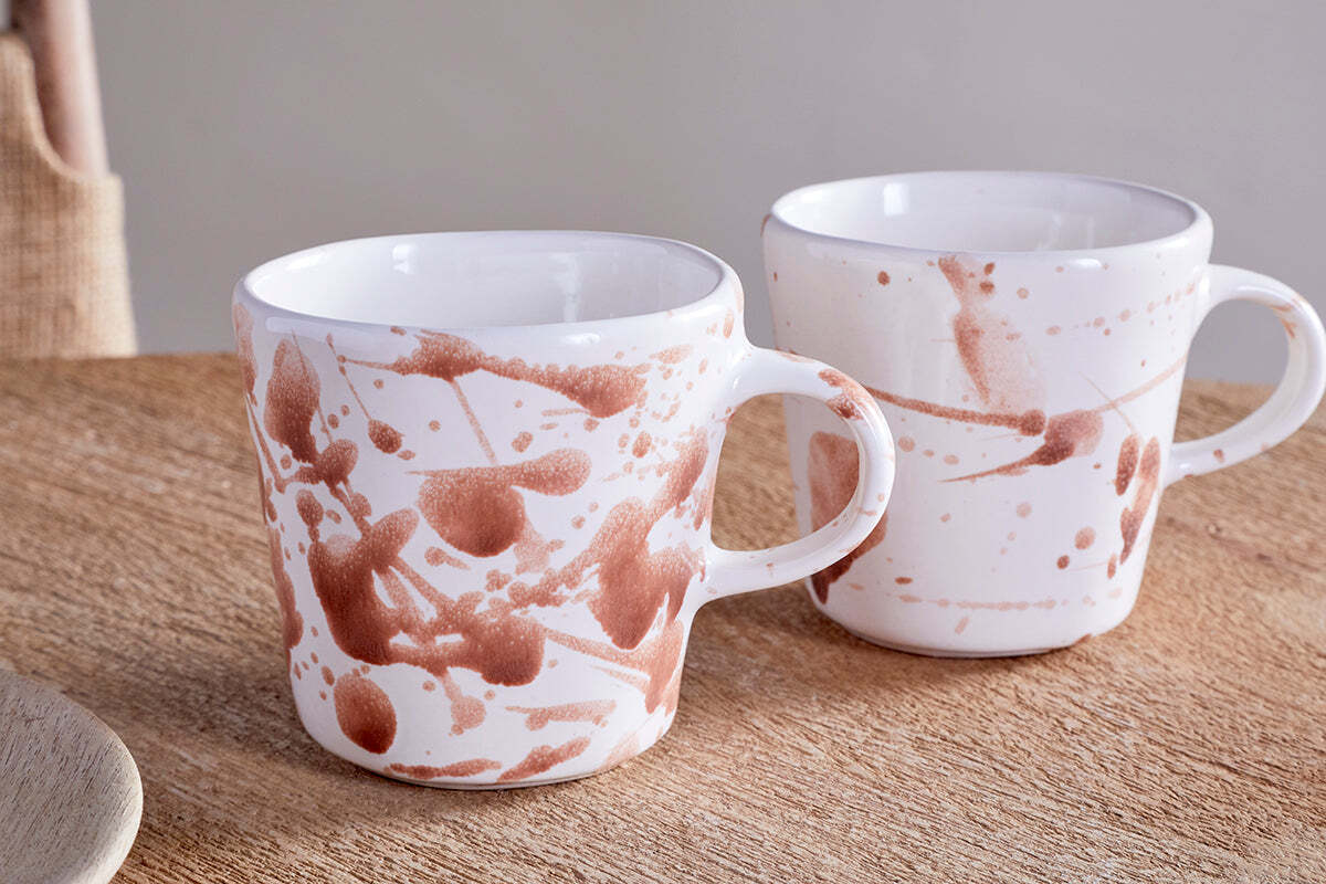 Canela Mug - Dusty Terracotta - (Set of 2)