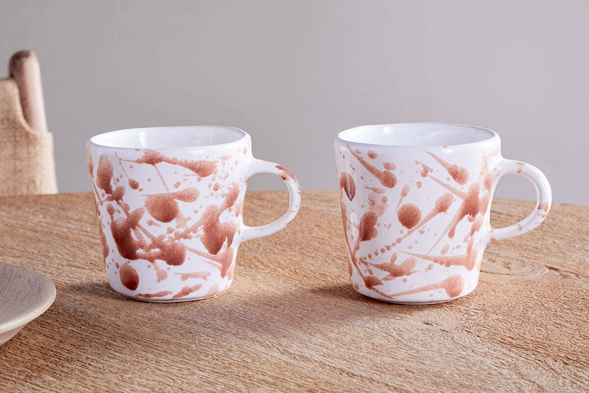 Canela Mug - Dusty Terracotta - (Set of 2)