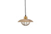 Chakai Wood & Metal Pendant - Small