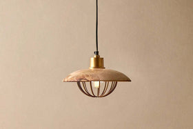 Chakai Wood & Metal Pendant - Small