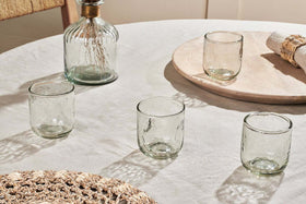 Chandani Tumbler Short - Clear - (Set of 4)