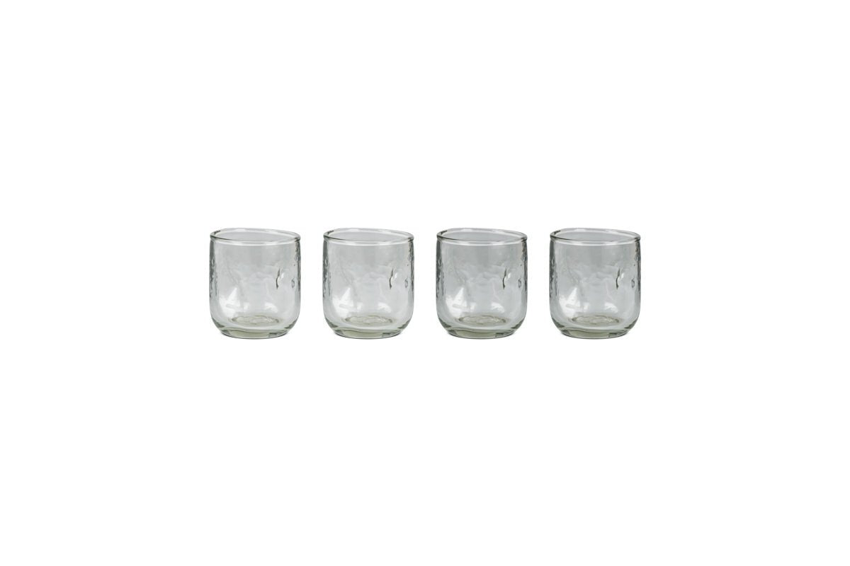 Chandani Tumbler Short - Clear - (Set of 4)