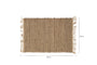 Davli Jute Doormat - Natural