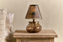 Dimalai Recycled Glass Table Lamp - Brown Smoke