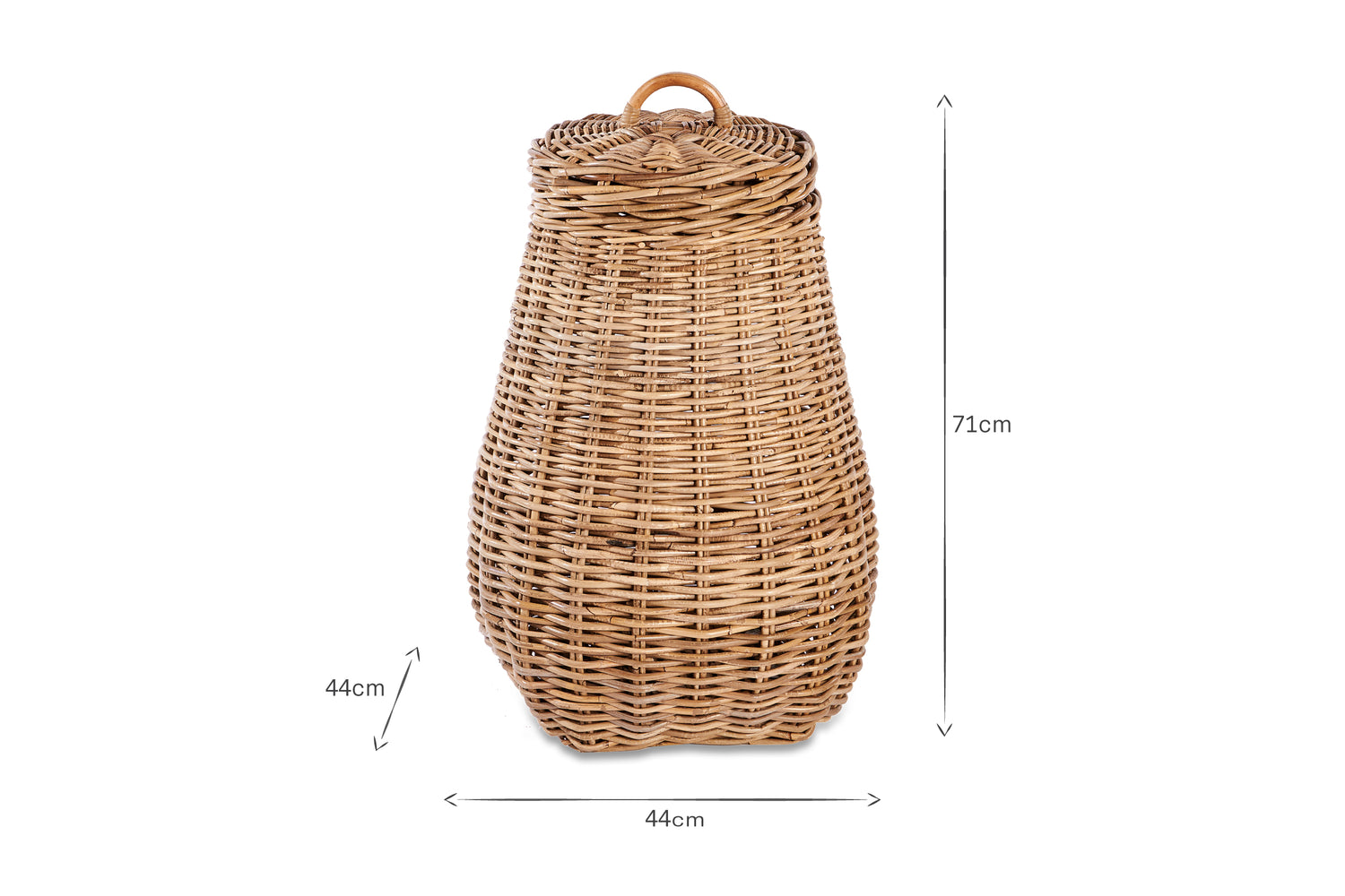 Amandi Rattan Laundry Bin