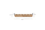 Anda Mango Wood Egg Holder - Natural