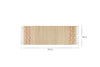 Akari Jute & Cotton Runner - Natural