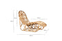 Arlia Rattan Lounger