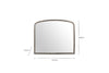 Almora Wall Mirror - Antique Nickle
