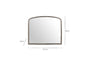 Almora Wall Mirror - Antique Nickle
