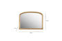 Almora Wall Mirror - Antique Brass - Extra Small