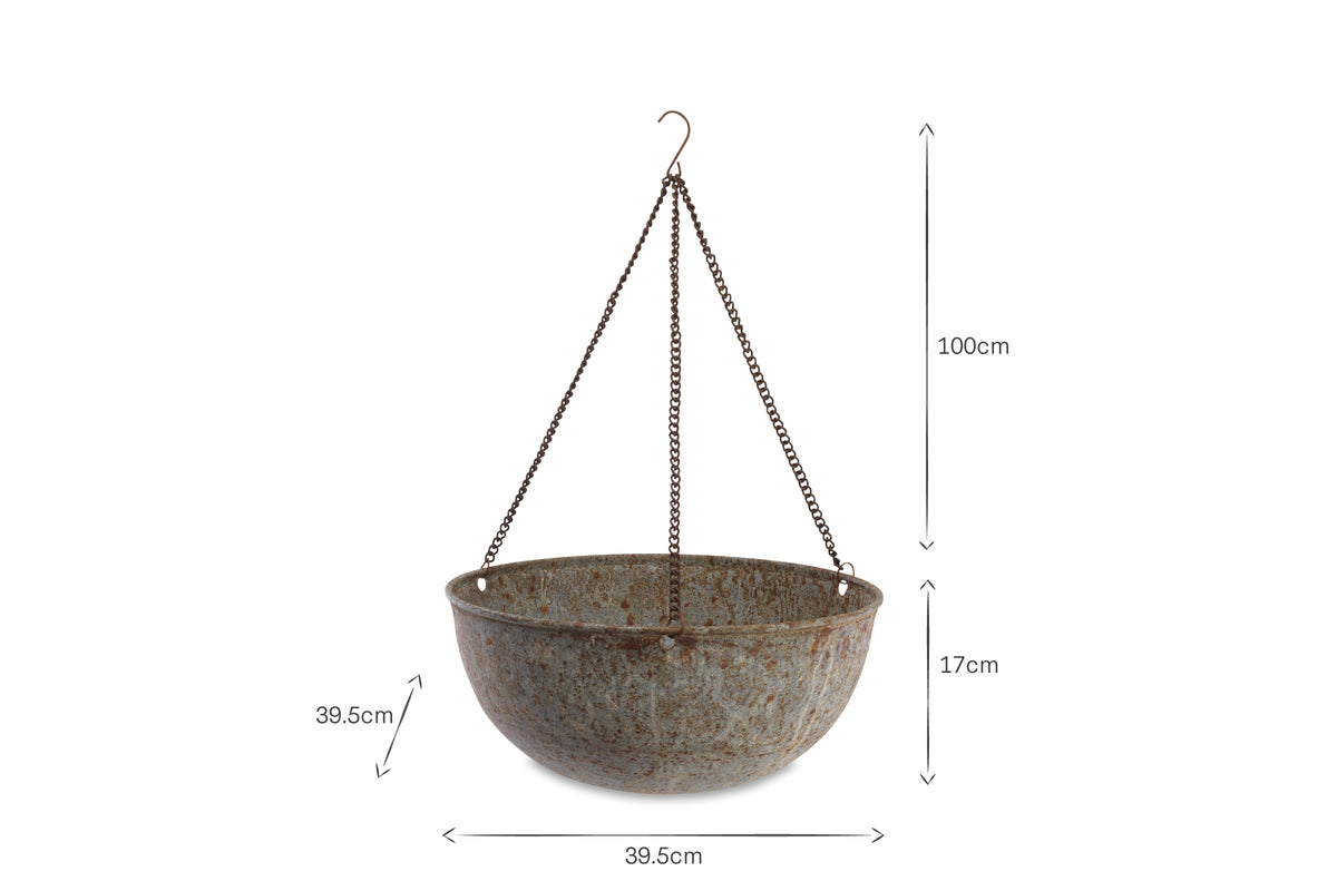 Abari Round Hanging Planter