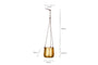 Atsu Brass Hanging Planter