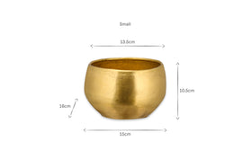 Atsu Brass Planter