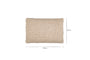 Atifa Cotton & Wool Cushion Cover - Natural
