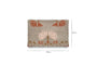 Bagru Wool & Cotton Cushion Cover - Soft Grey